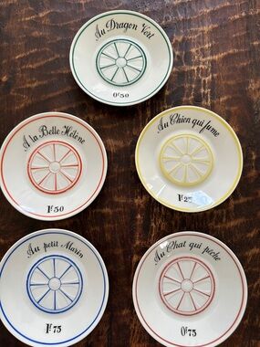 Rare 1950’s French plates